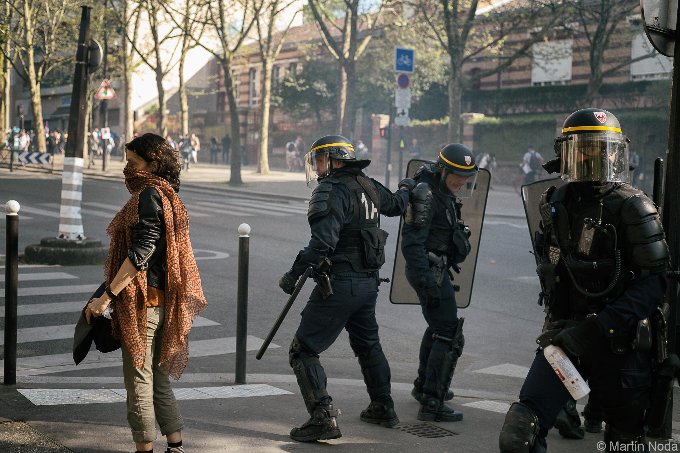 Paris - 19/04/2018 - Manifestation interprofessionnelle