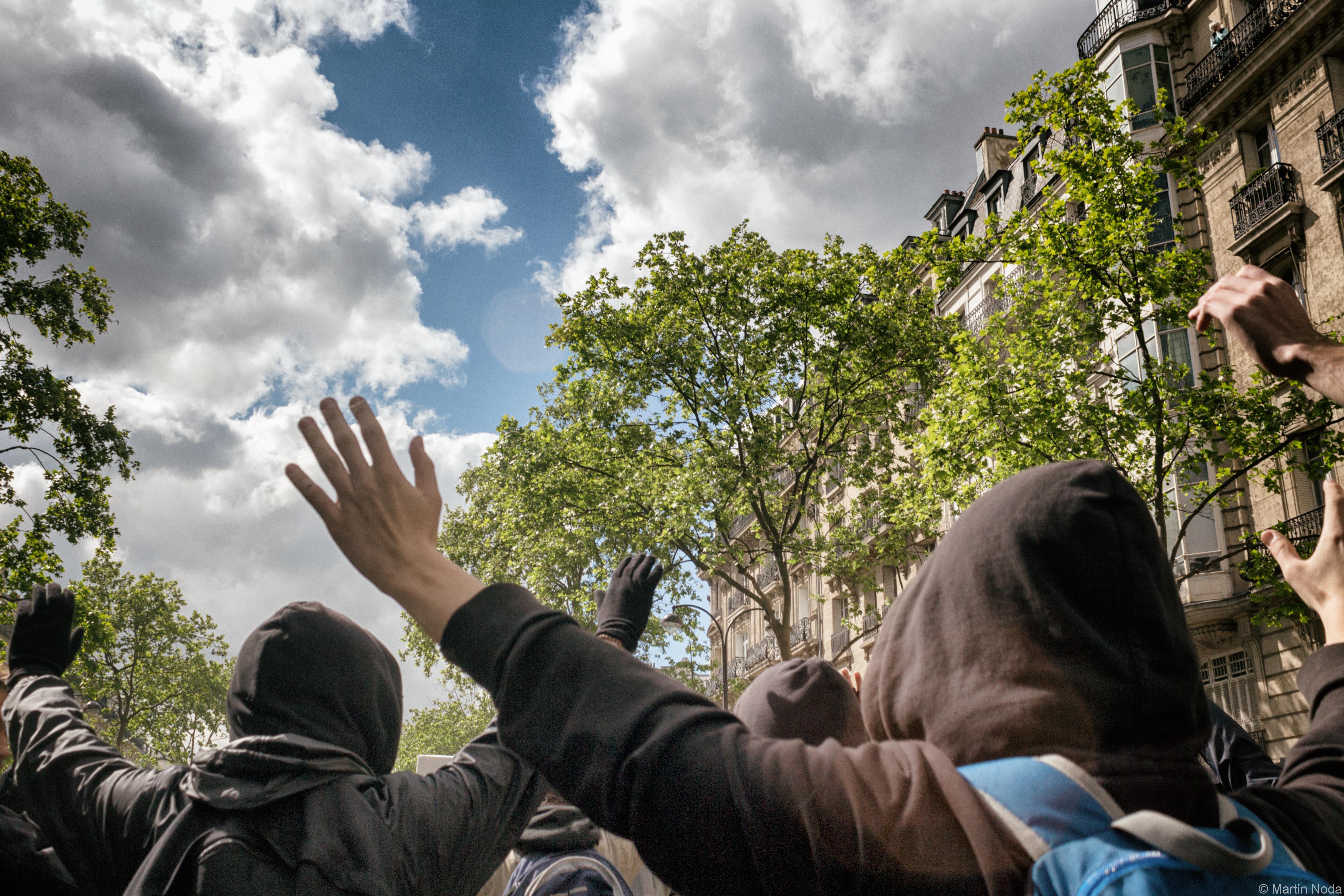 Paris - 27/04/2017 - Manifestation lycéenne