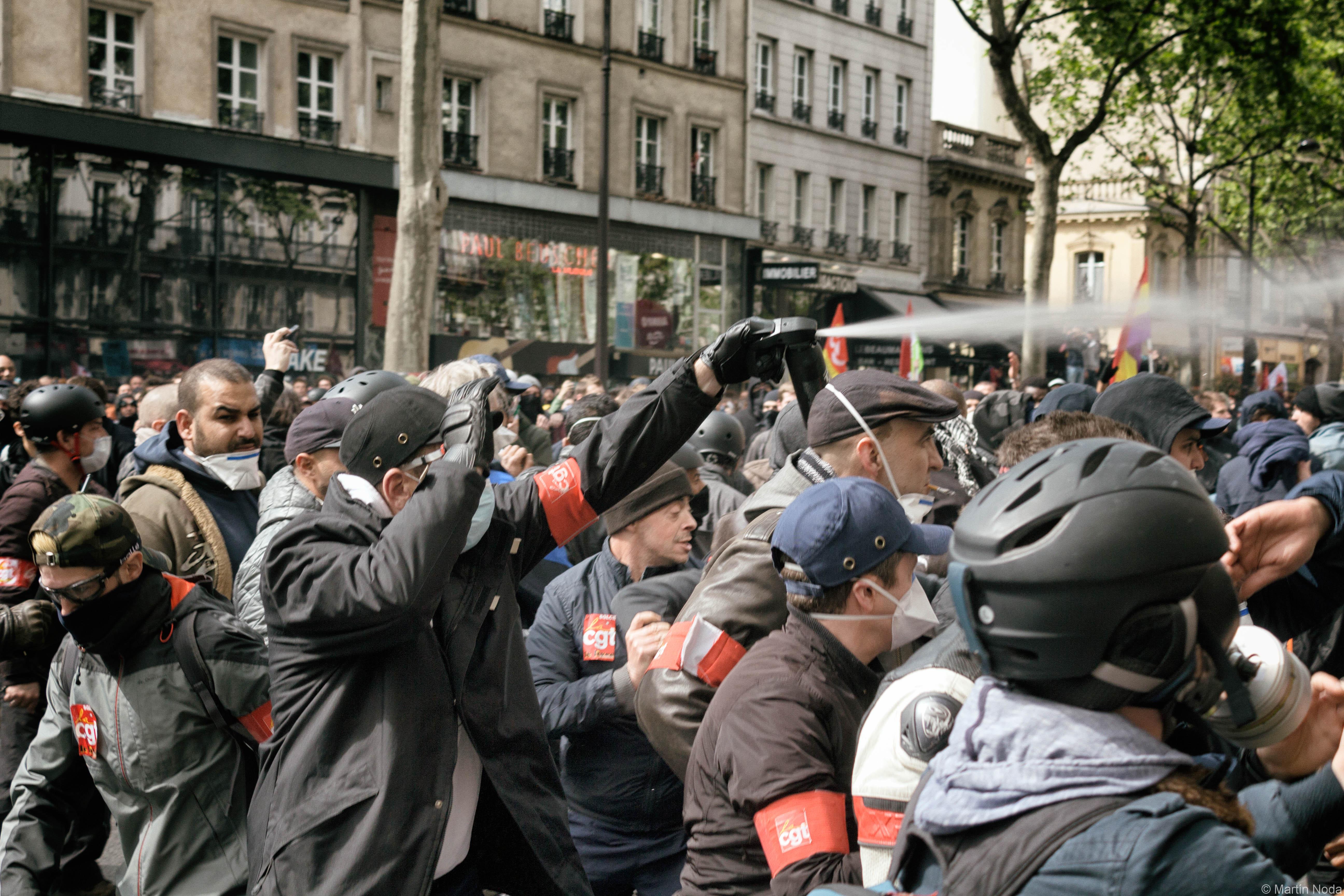 Paris - 01/05/2017 - Manifestation du 1er mai